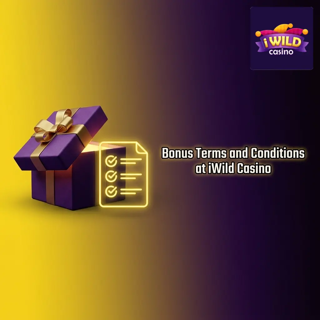 iWild Casino bonus terms and conditions including wagering requirements, eligibility rules, and deposit minimums for UK players