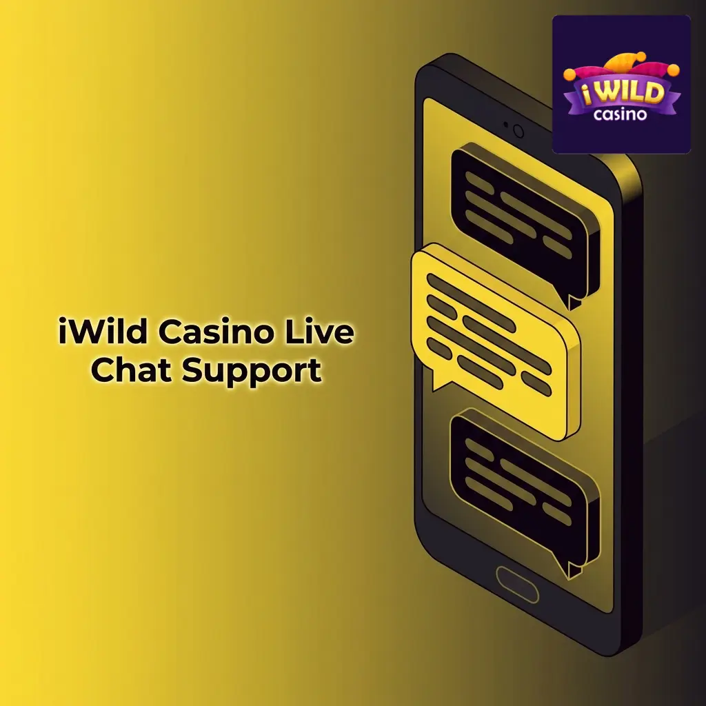 iWild Casino live chat support interface available 24/7 for quick player assistance with account and payment queries