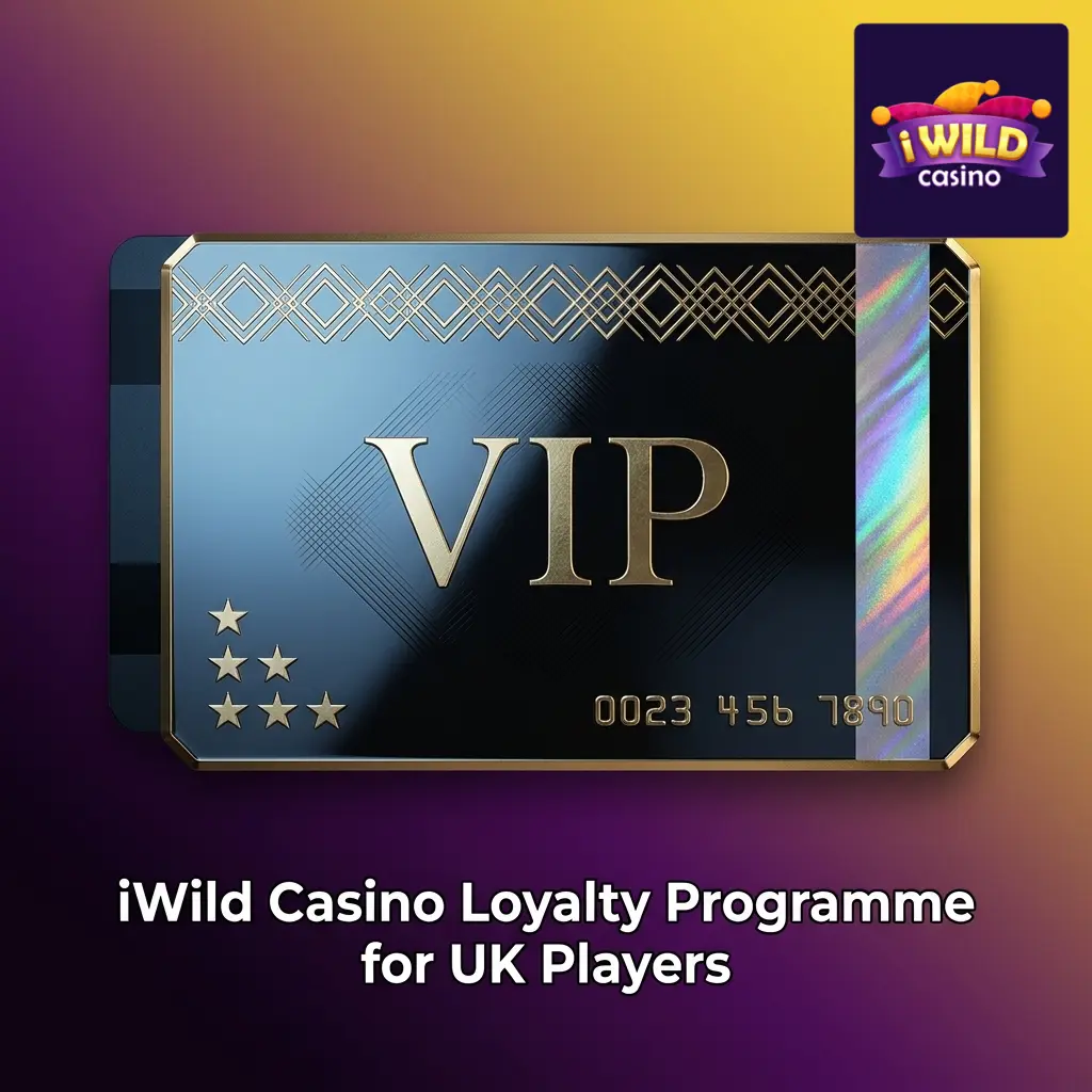 iWild Casino VIP loyalty programme tiers from Newcomer to Diamond for UK players earning points on real-money wagers