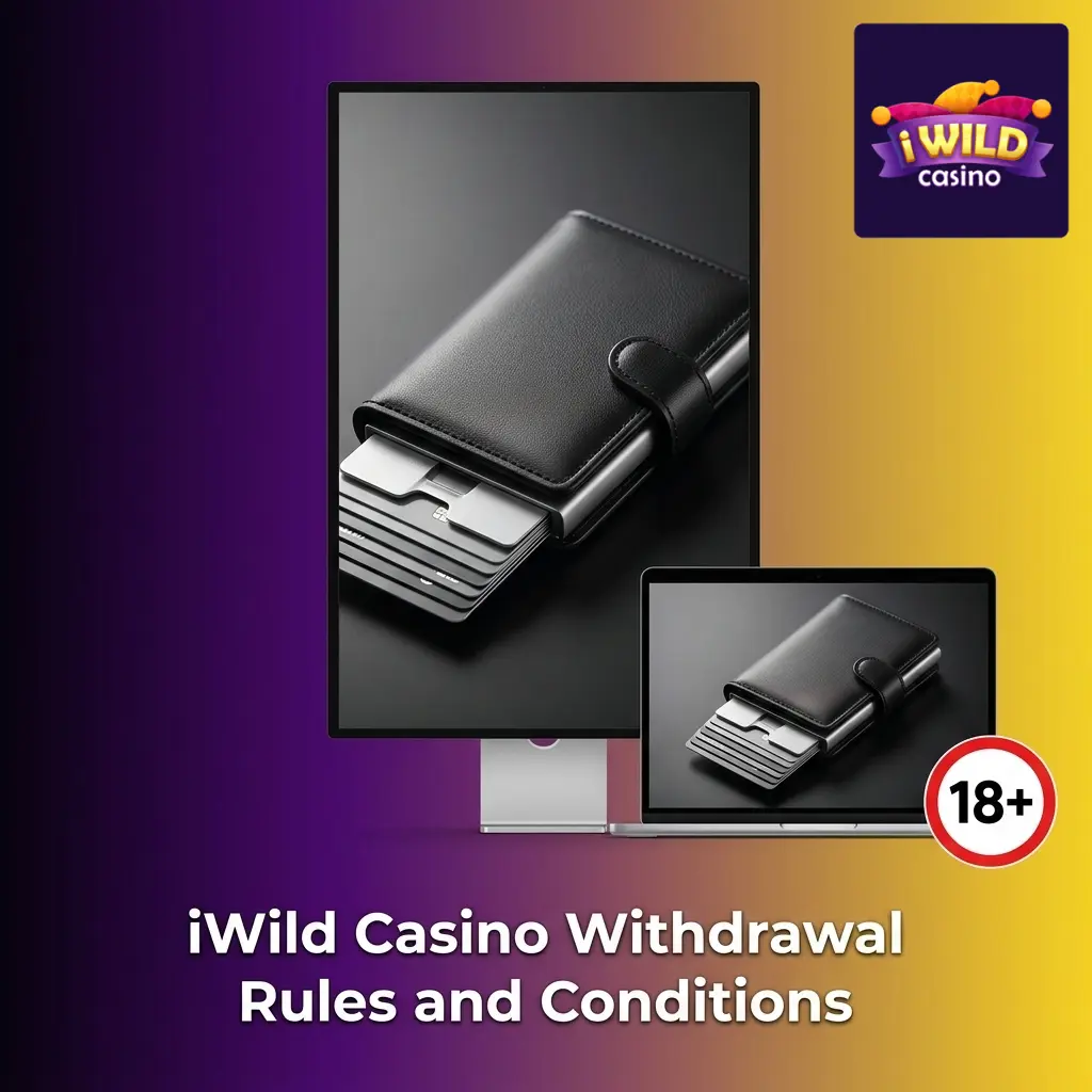 iWild Casino withdrawal rules: KYC required, £10–£5,000 limits, method consistency, and processing times explained for UK players.