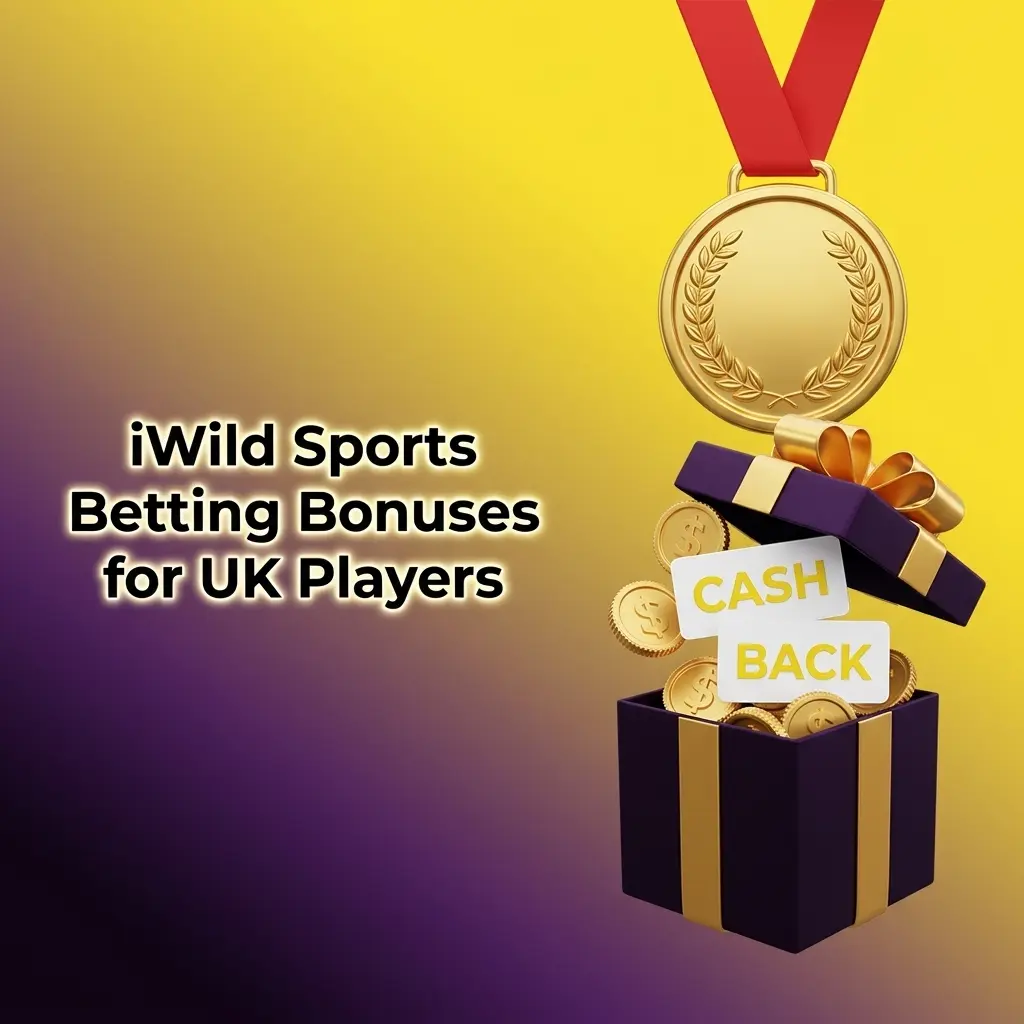 iWild sportsbook bonuses for UK players covering football, cricket, tennis and esports betting offers