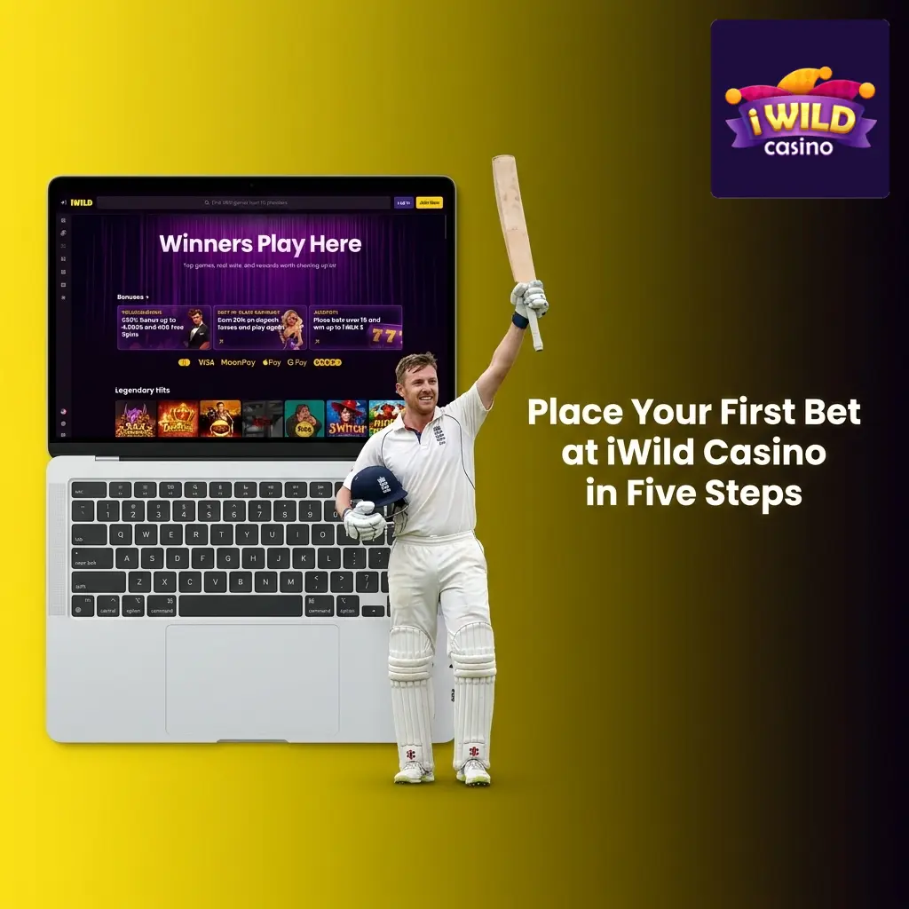 Step-by-step guide to placing your first bet at iWild Casino, from account registration to confirming a wager