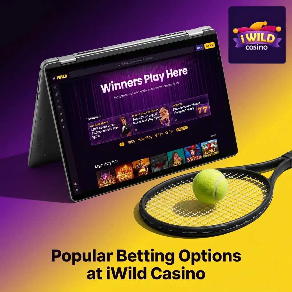 UK players exploring popular betting options at iWild Casino including singles, accumulators and live in-play markets