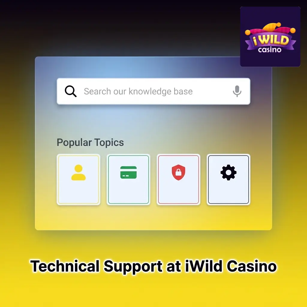 iWild Casino technical support team helping players resolve login, payment, and game issues via live chat or email